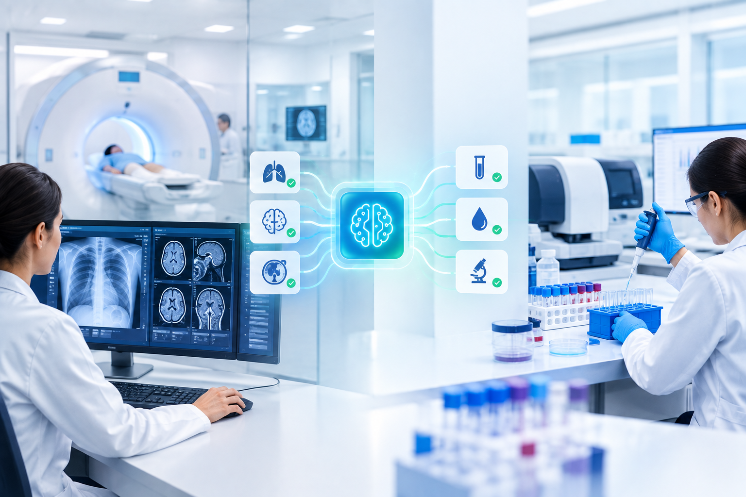 Diagnostic imaging and clinical labs